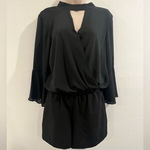 New Women’s Black Short Dressy Rompet